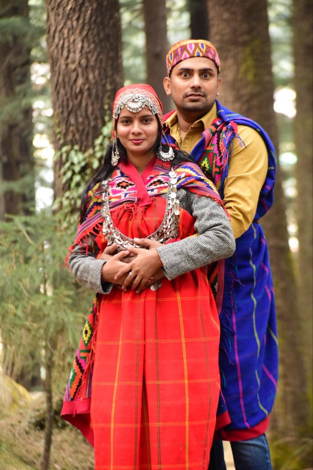 Couple travel memory